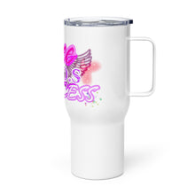 Load image into Gallery viewer, PCOS PRINCESS Travel mug with a handle