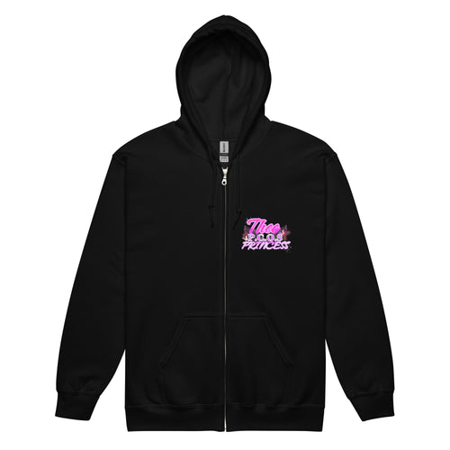 PCOS PRINCESS heavy blend zip hoodie