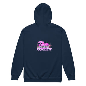 PCOS PRINCESS heavy blend zip hoodie